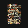 Library is Paradise-none glossy sticker-risarodil