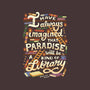 Library is Paradise-none glossy sticker-risarodil