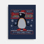 Noot Christmas-none stretched canvas-xMorfina