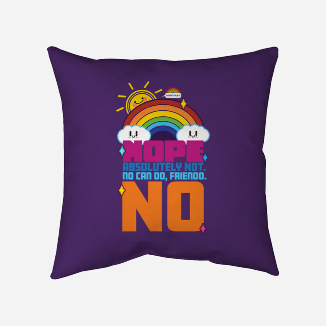 Nopeless Possibilities-none removable cover throw pillow-digitoonie