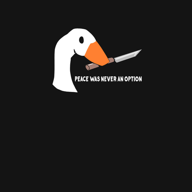 Peace Was Never an Option-mens heavyweight tee-sarkasmtek