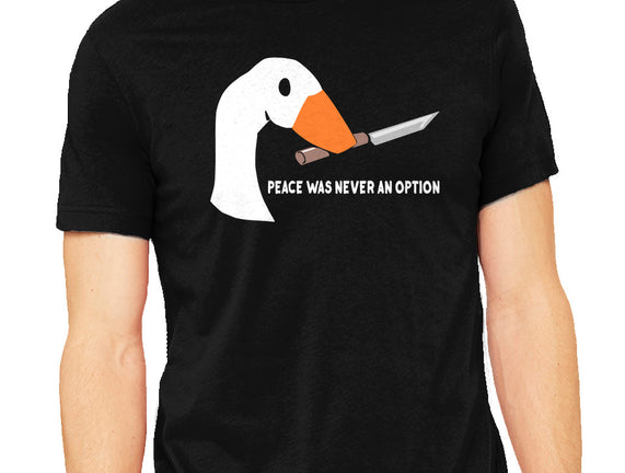Peace Was Never an Option