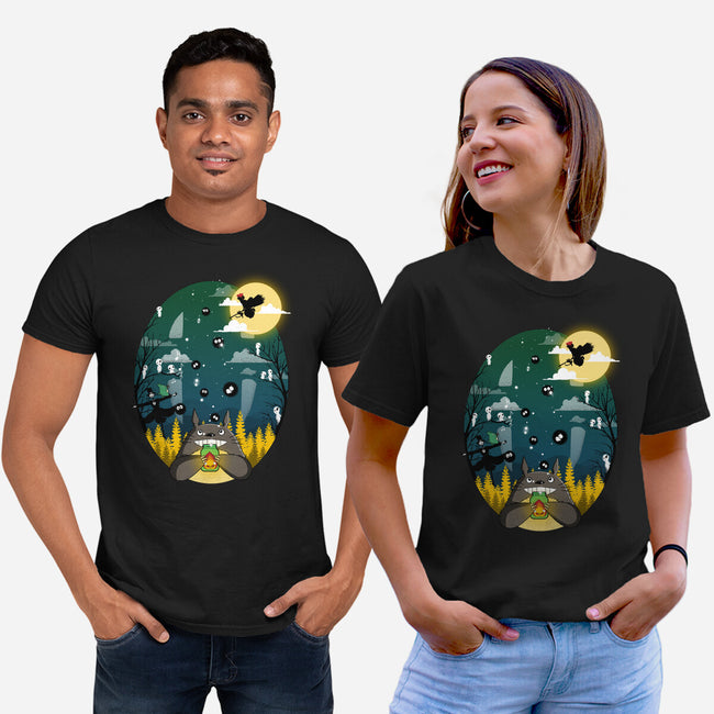 The Ghibli Bunch-unisex basic tee-constantine2454