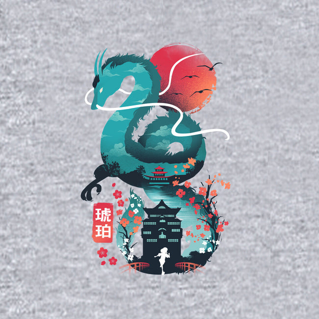 UKIYO E DRAGON-baby basic onesie-dandingeroz