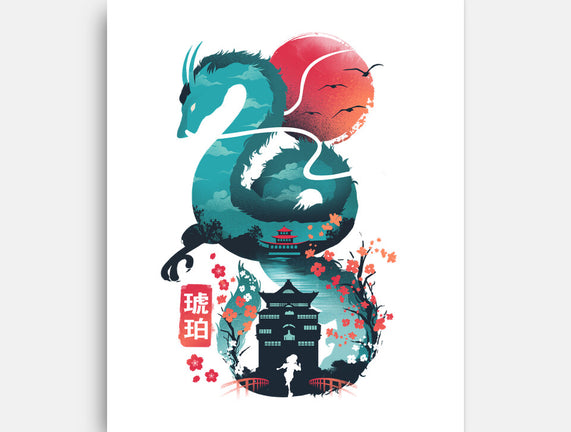 UKIYO E DRAGON