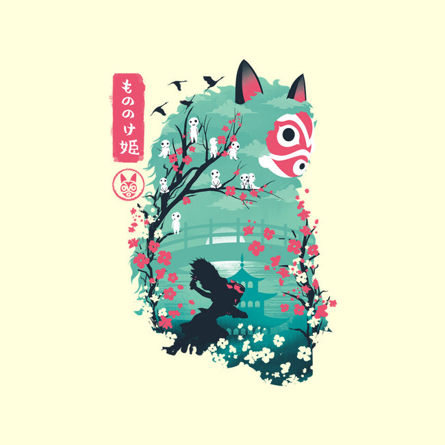 UKIYO E PRINCESS-unisex kitchen apron-dandingeroz