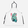 UKIYO E PRINCESS-unisex kitchen apron-dandingeroz