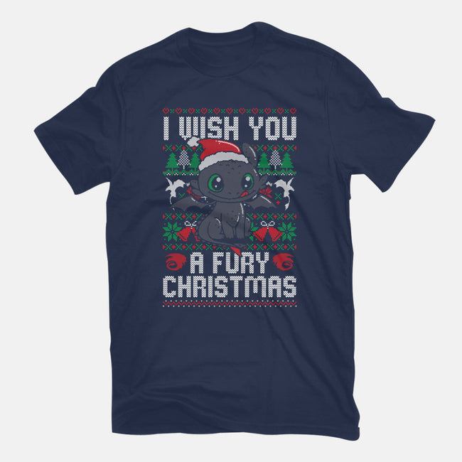 Fury Christmas-mens heavyweight tee-eduely