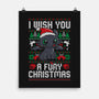 Fury Christmas-none matte poster-eduely