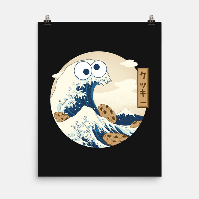 Cookiegawa Wave-none matte poster-glassstaff