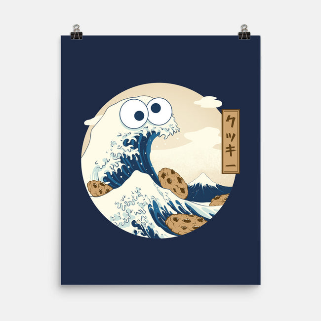Cookiegawa Wave-none matte poster-glassstaff