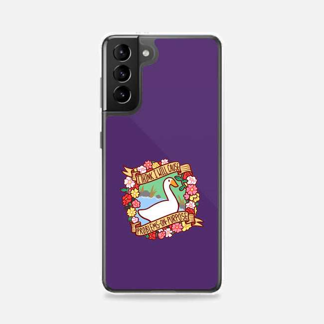 Problematic Goose-samsung snap phone case-starsalts