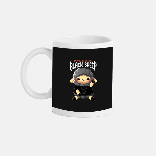 Black Sheep-none glossy mug-BlancaVidal