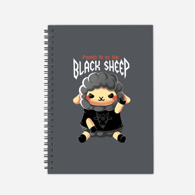 Black Sheep-none dot grid notebook-BlancaVidal
