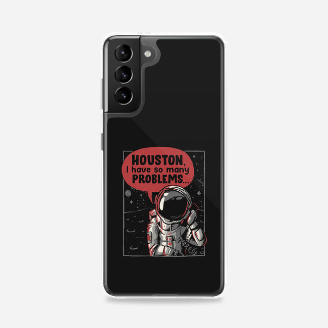 Houston, I Have So Many Problems-samsung snap phone case-eduely