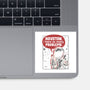 Houston, I Have So Many Problems-none glossy sticker-eduely