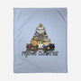 A Very Meowy Christmas-none fleece blanket-kosmicsatellite