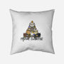 A Very Meowy Christmas-none removable cover w insert throw pillow-kosmicsatellite