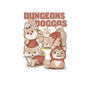 Dungeons and Doggos-none fleece blanket-glassstaff