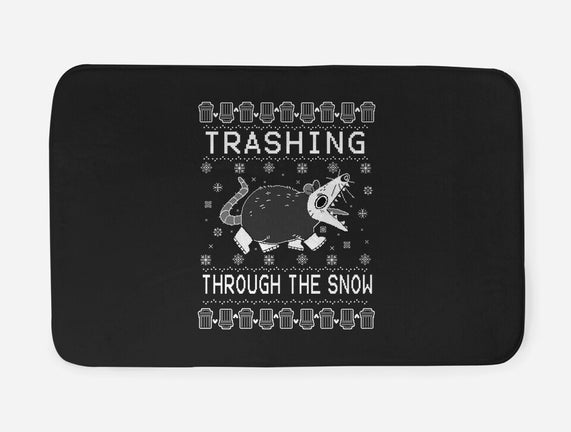 Trashing Through the Snow