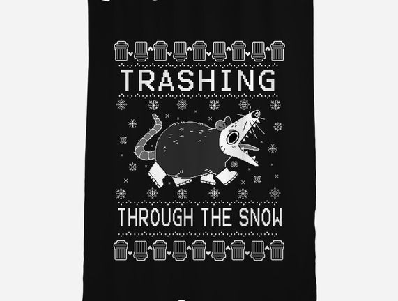 Trashing Through the Snow