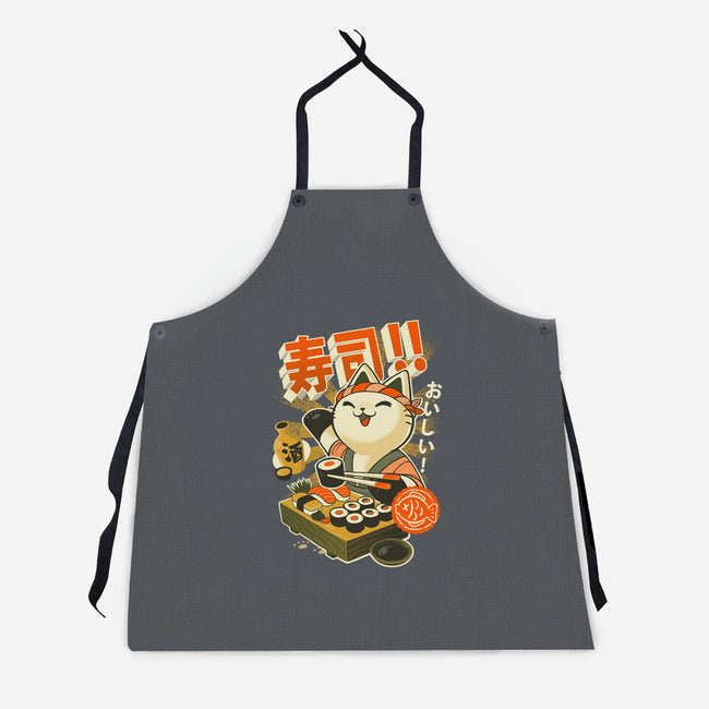 Sushi Chef-unisex kitchen apron-BlancaVidal