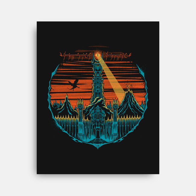 The Gate-none stretched canvas-StudioM6