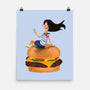 Burger Mom-none matte poster-miaecook