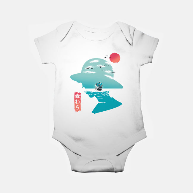 Good Day to Sail-baby basic onesie-kkdesign