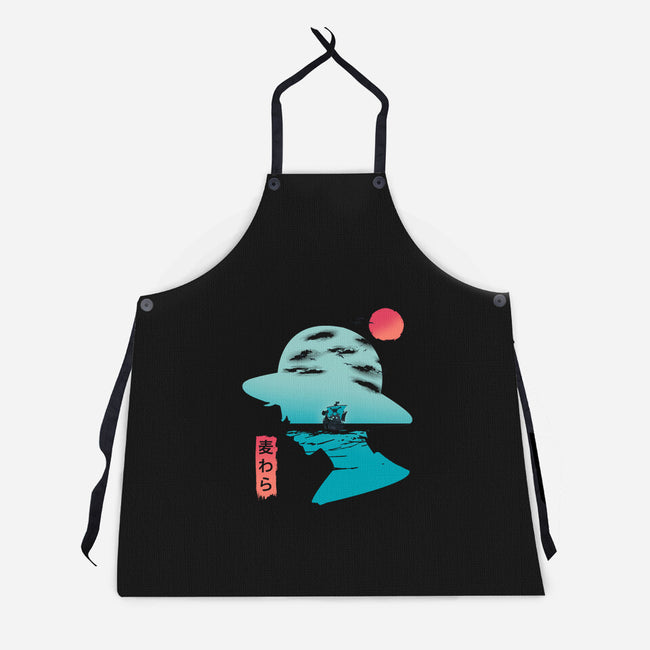 Good Day to Sail-unisex kitchen apron-kkdesign