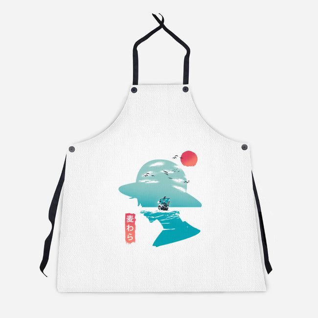 Good Day to Sail-unisex kitchen apron-kkdesign