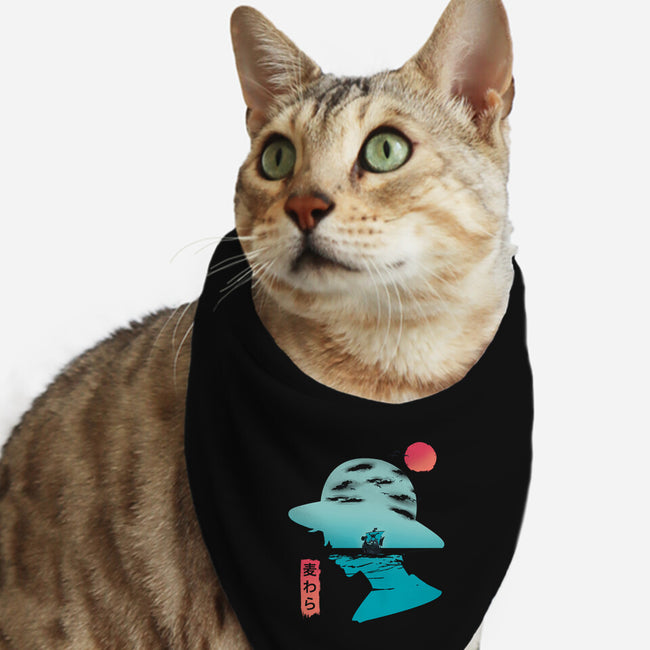 Good Day to Sail-cat bandana pet collar-kkdesign