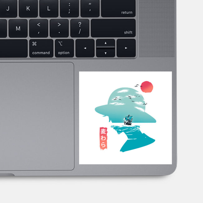 Good Day to Sail-none glossy sticker-kkdesign