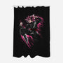 Rose Attack-none polyester shower curtain-albertocubatas