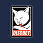 DISOBEY!-none polyester shower curtain-Raffiti