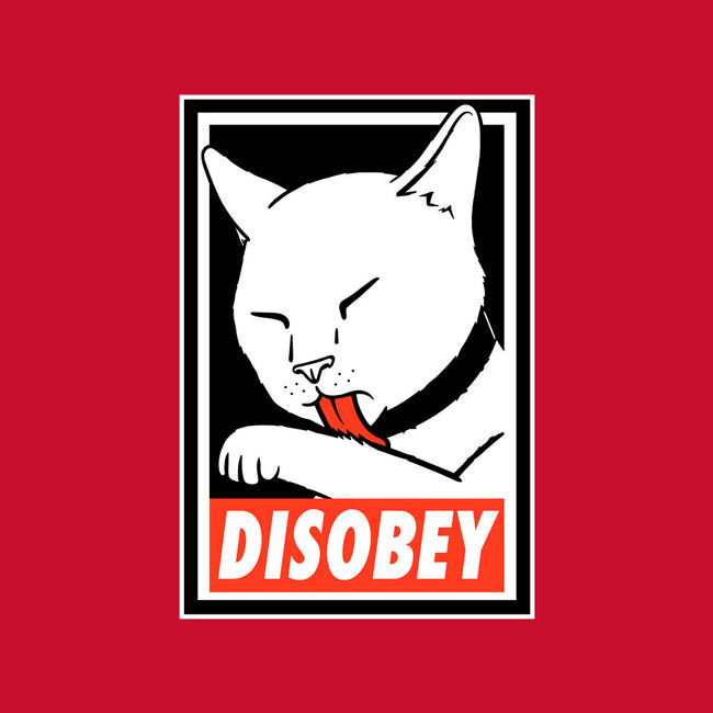 DISOBEY!-none non-removable cover w insert throw pillow-Raffiti