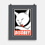 DISOBEY!-none matte poster-Raffiti