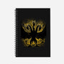 The Golden King-none dot grid notebook-alemaglia