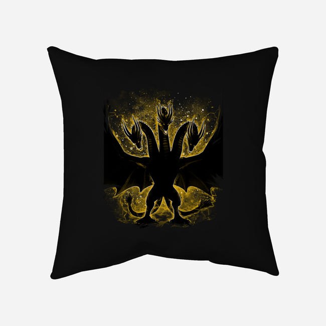 The Golden King-none removable cover w insert throw pillow-alemaglia