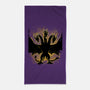 The Golden King-none beach towel-alemaglia