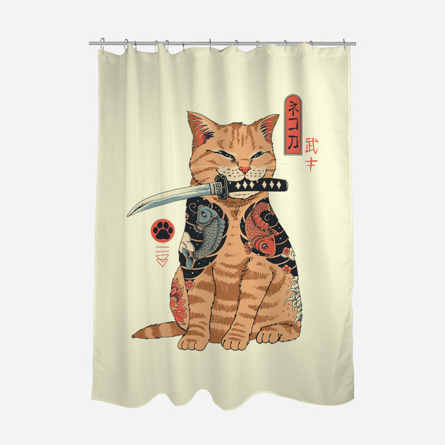 Catana-none polyester shower curtain-vp021