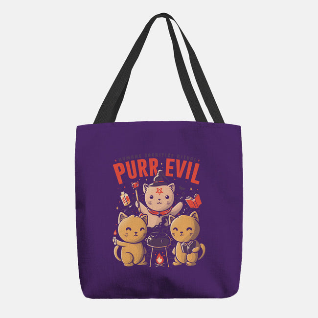 Purr Evil-none basic tote-eduely