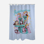 Purrincesses-none polyester shower curtain-yumie