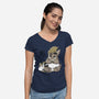 Under The Rain-womens v-neck tee-xMorfina
