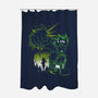 Gon's Jajanken-none polyester shower curtain-constantine2454