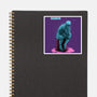 Blue Thinker-none glossy sticker-teesgeex