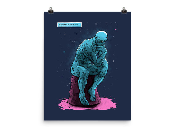 Blue Thinker