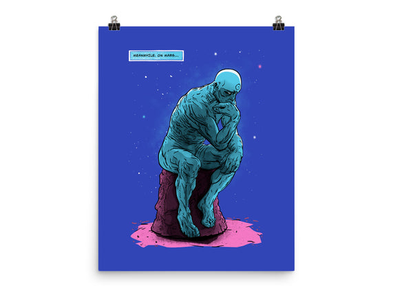 Blue Thinker