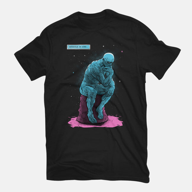 Blue Thinker-unisex basic tee-teesgeex