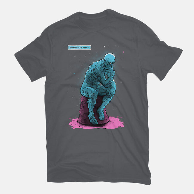 Blue Thinker-unisex basic tee-teesgeex
